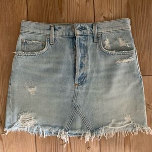 Denim skirt